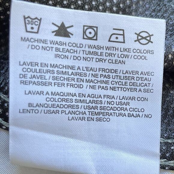 HURLEY Shorts Mens 28 x 9 Lightweight Gray Windowpane EUC Board Unlined - Picture 8 of 8